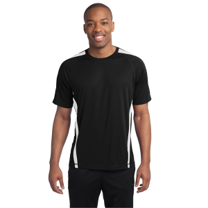 Sport-Tek Colorblock PosiCharge Competitor Tee.