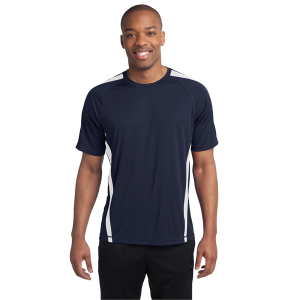 Sport-Tek Colorblock PosiCharge Competitor Tee.