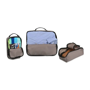 Renew rPET 3 Piece Packing Cube Set